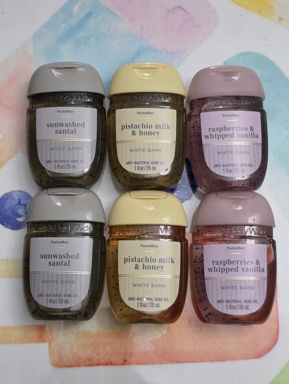 Bath & Body Works PocketBac Hand Gels Set of 6 NEW Rare